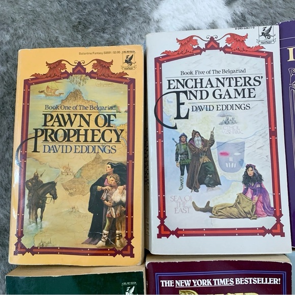 David Eddings Vintage Book Lot - Picture 3 of 14